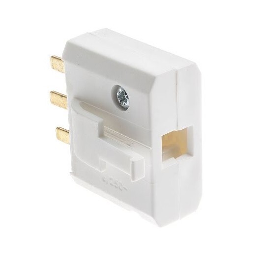 Lamp plug DCL 2-pole + earth