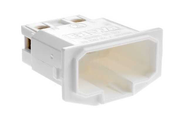 Lamp socket DCL 2-pole+j