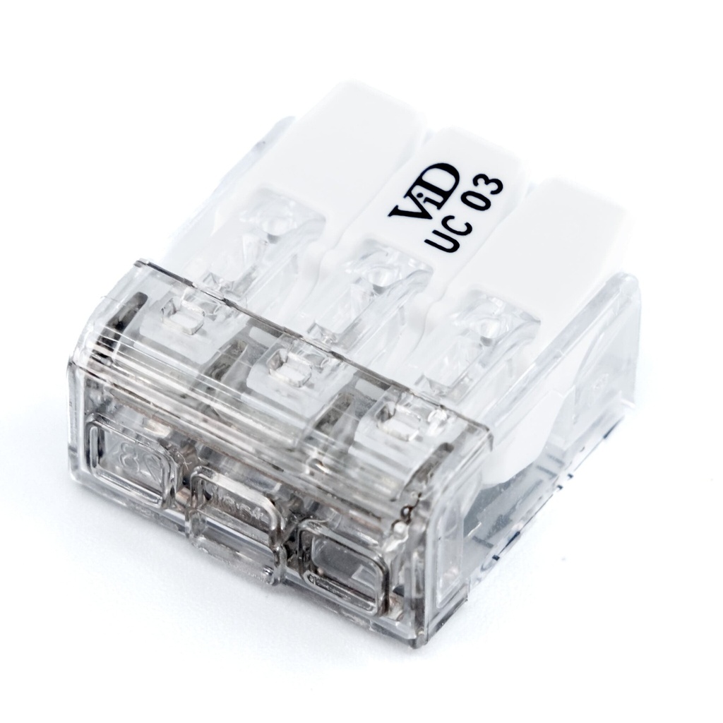 Tilslutningsklemme 3P 0,2-4,0mm²
