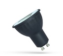 LED GU10 230V 6W SMD 38DEG NW Sort 840