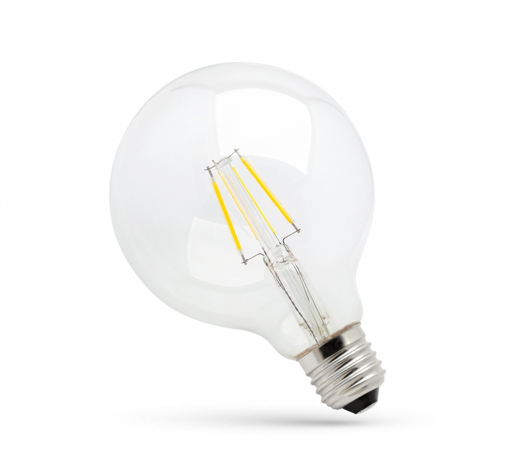 LED E27 G125 230V 8.5W 2700K DIM 827