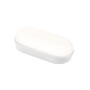 Oval LED loft/væglampe IP54 8W 4000K