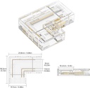 90° vinkel CCT COB 3pin 10mm