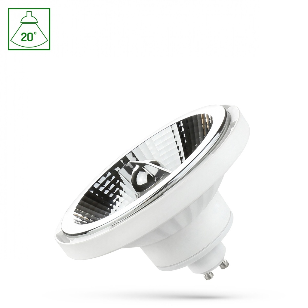 LED AR111 GU10 10W 20° WW 830 DIM