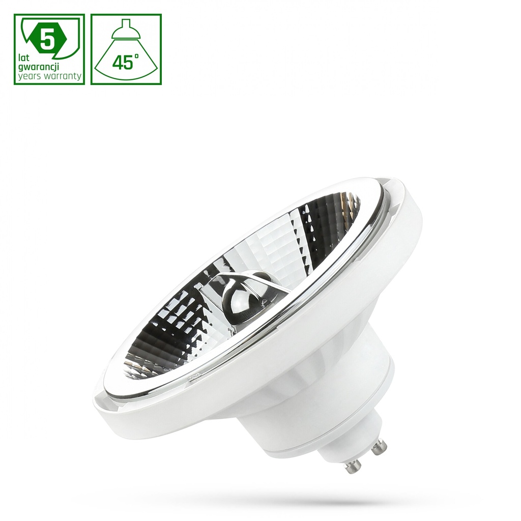 LED AR111 GU10 12W 45° NW 840