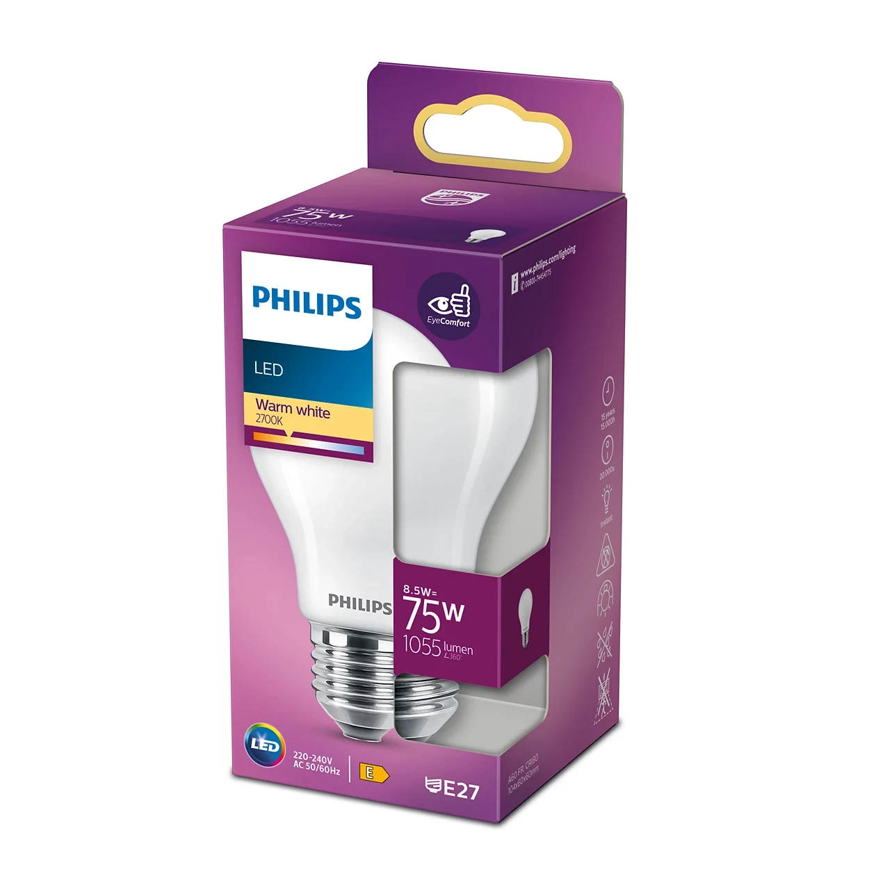 LED classic 75W E27 WW A60 FR ND RFSRT4