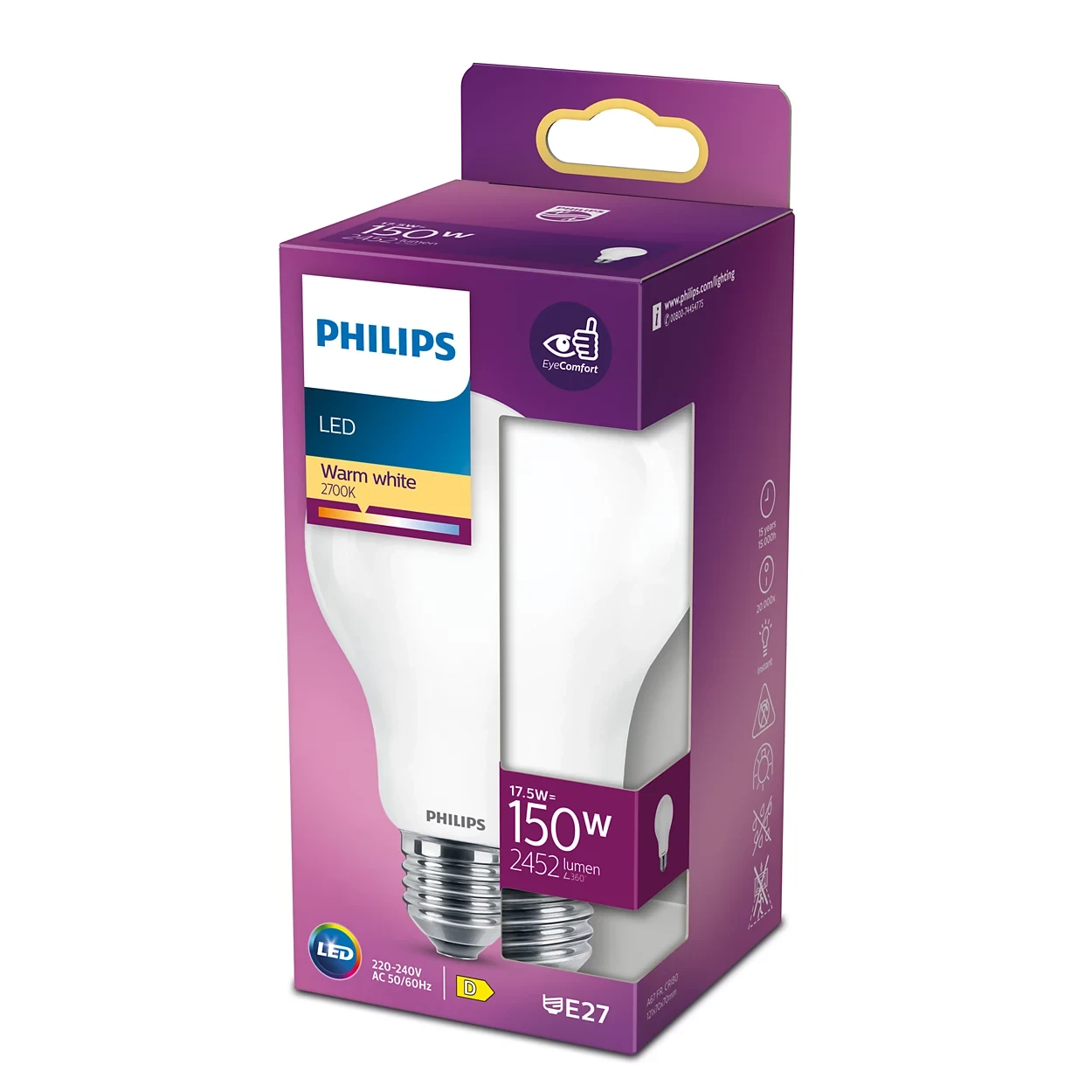 LED classic 150W A67 E27 WW FR NDRFSRT4