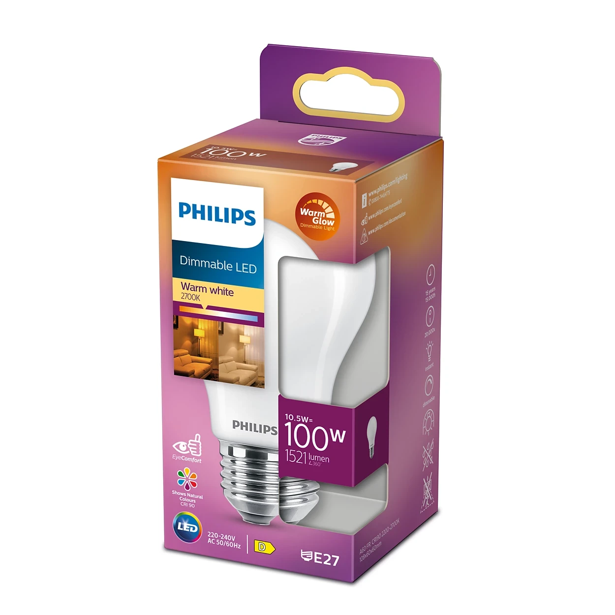 LED classic 100W A60 E27 FR WGD90 SRT4