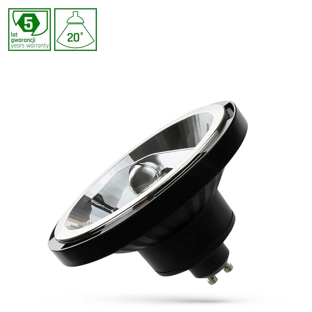 LED AR111 GU10 10W 20° NW 840