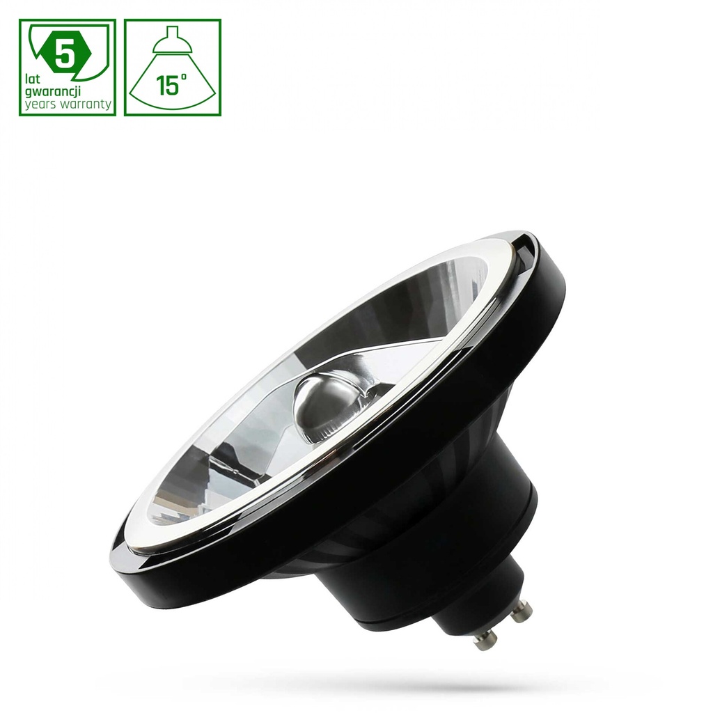 LED AR111 GU10 12W 15° WW 830