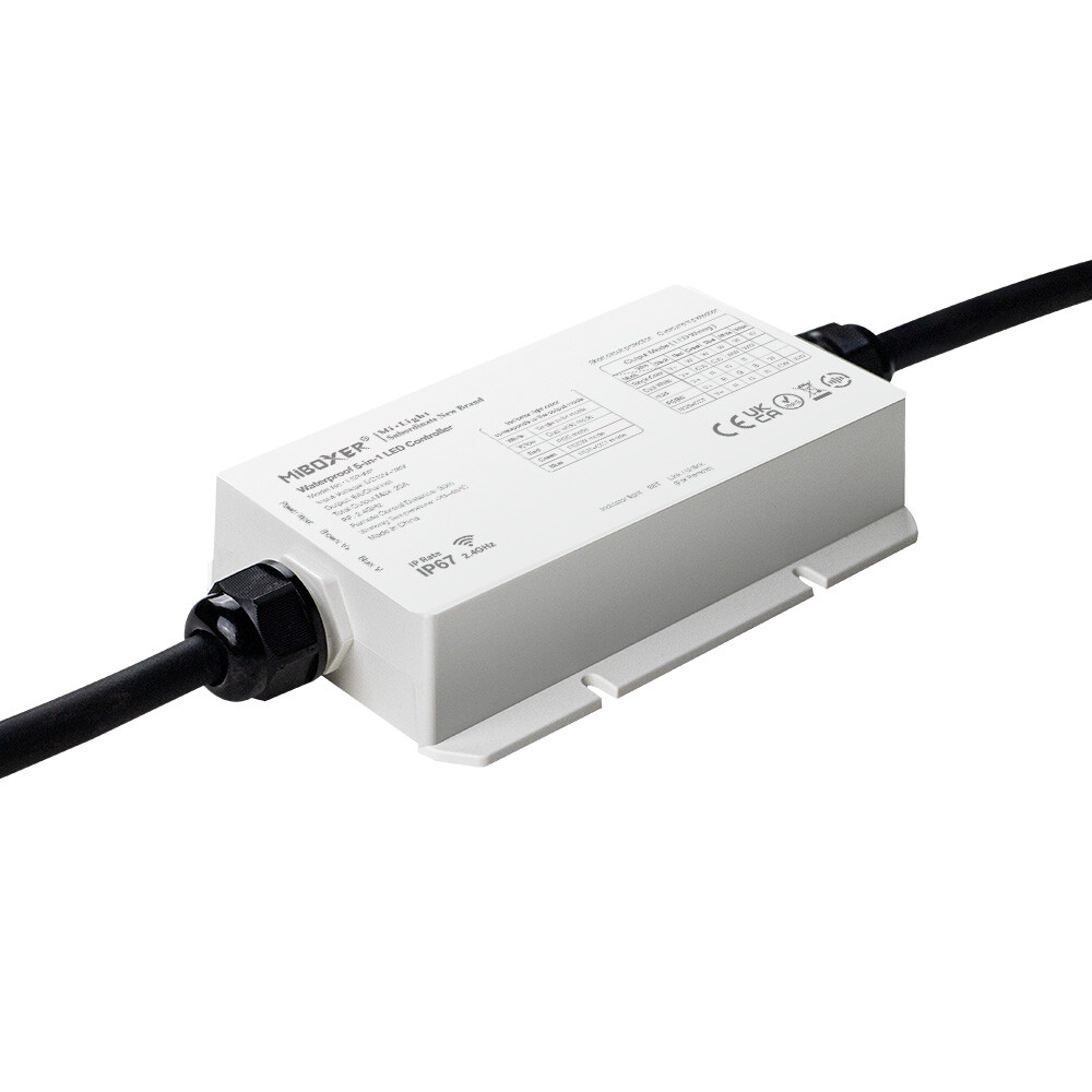 Mi-Light LS2-WP Waterproof  5-in-1 LED strip controller (2.4GHz)