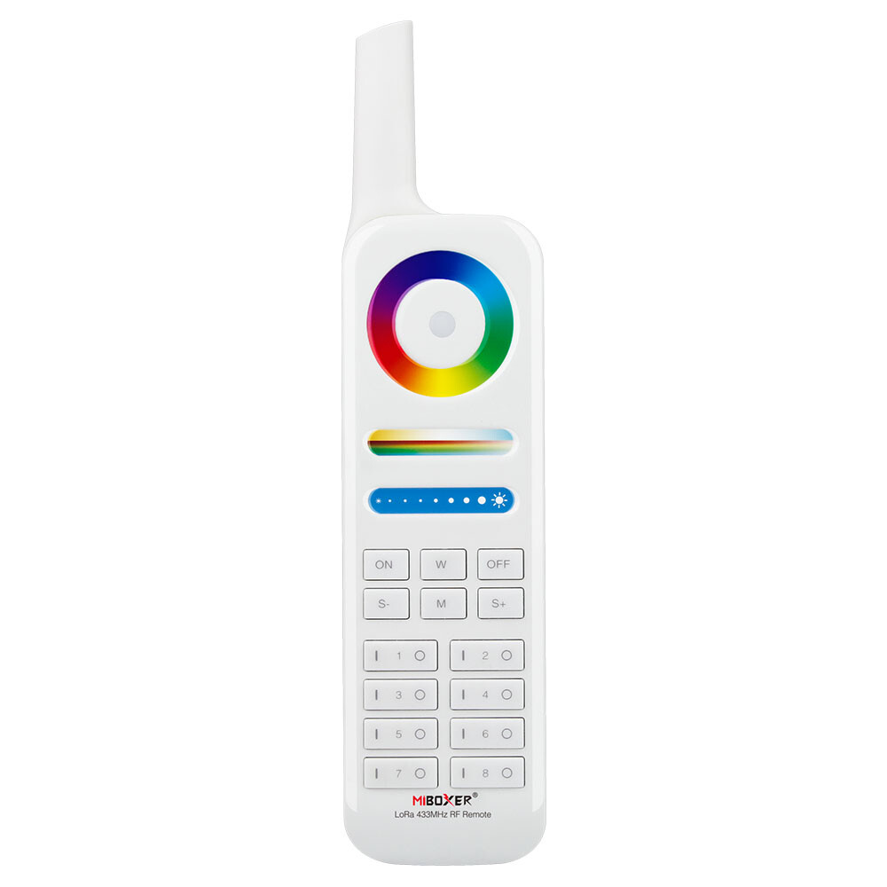 Mi-Light FUT086 433MHZ RGB+CCT Remote (LoRa 433MHz)