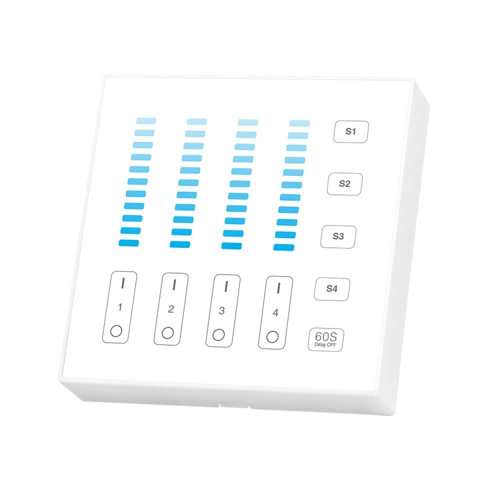 Mi-Light B5 4 Zone Brightness Panel Remote (2.4GHz)
