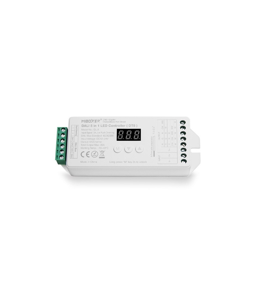 Mi-Light DLX DALI DT8 5 IN 1 Strip controller (DALI)