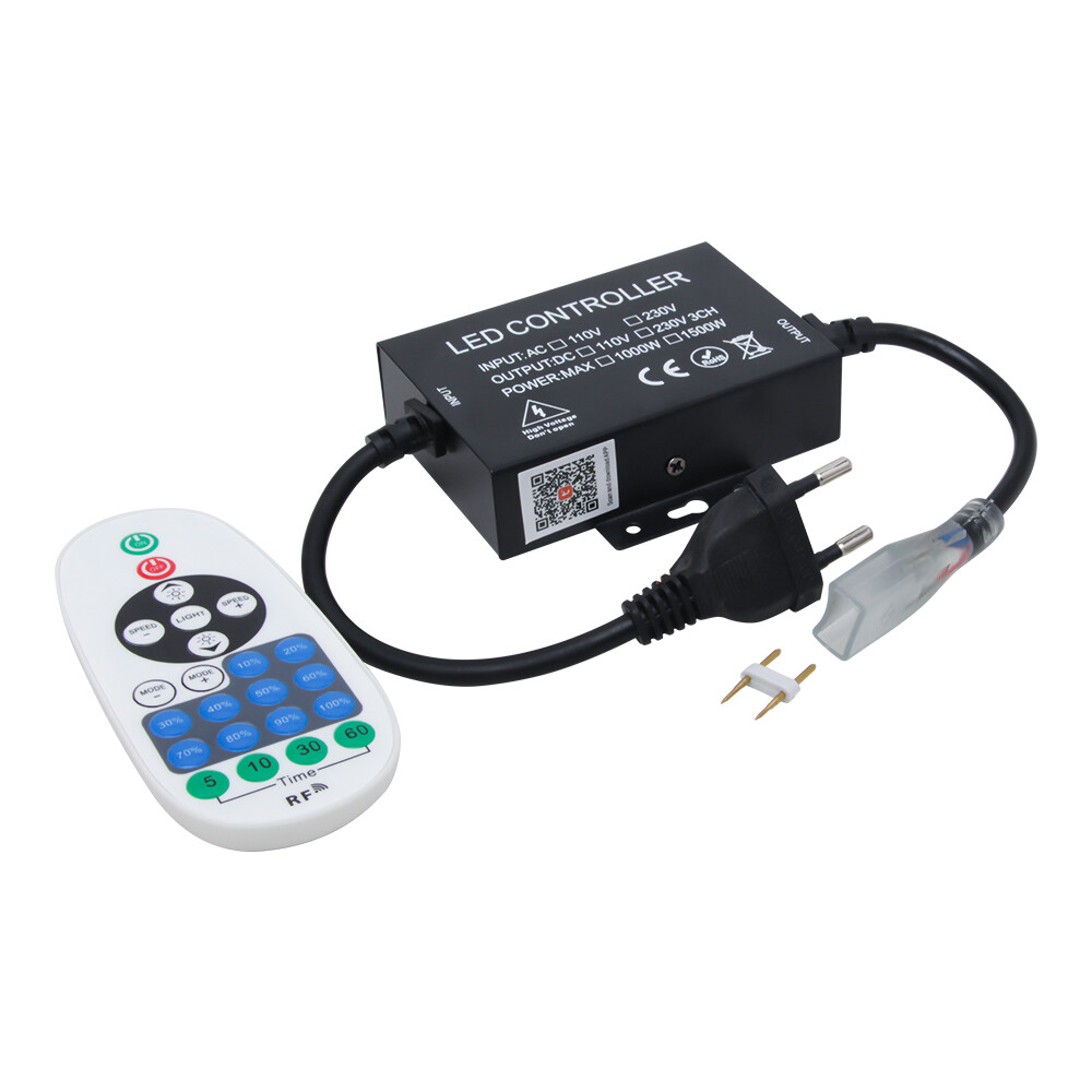 Dimmer for 230V ledstrip WiFi 8mm PCB