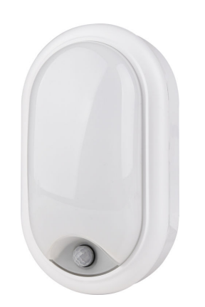 Projectline Wallmount oval 15W 1400lm 4000K Sensor IP54