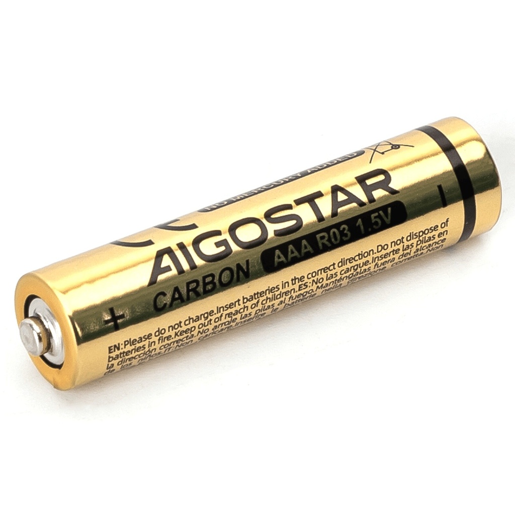 AAA Carbon-zinc battery R03 1.5V 8pcs