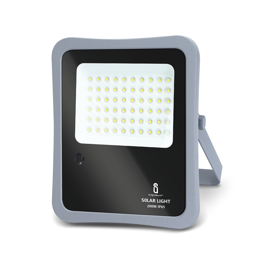 LED solcelle projektør 200W 1600lm 6500K IP65