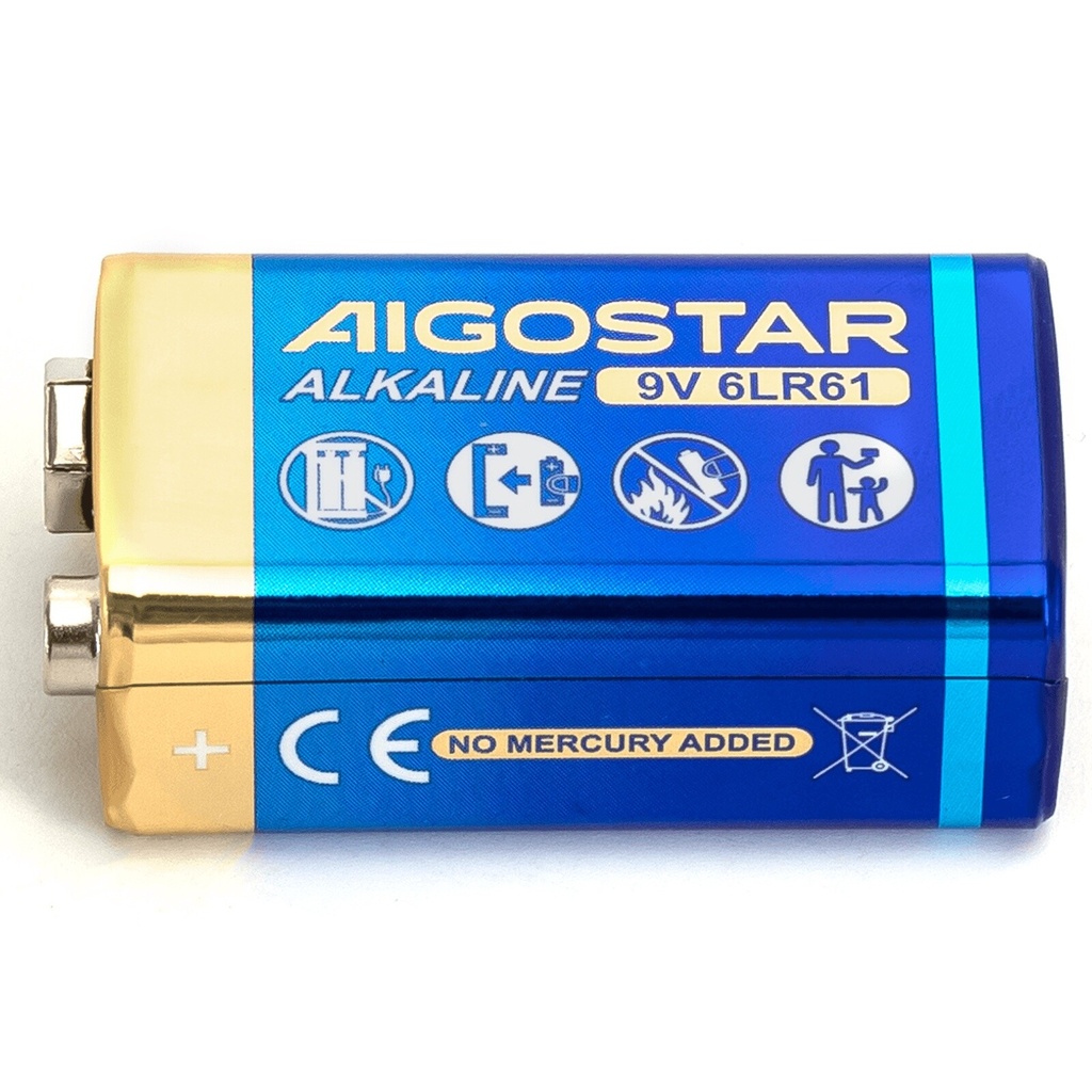 Alkaline Battery 6LR61 9V