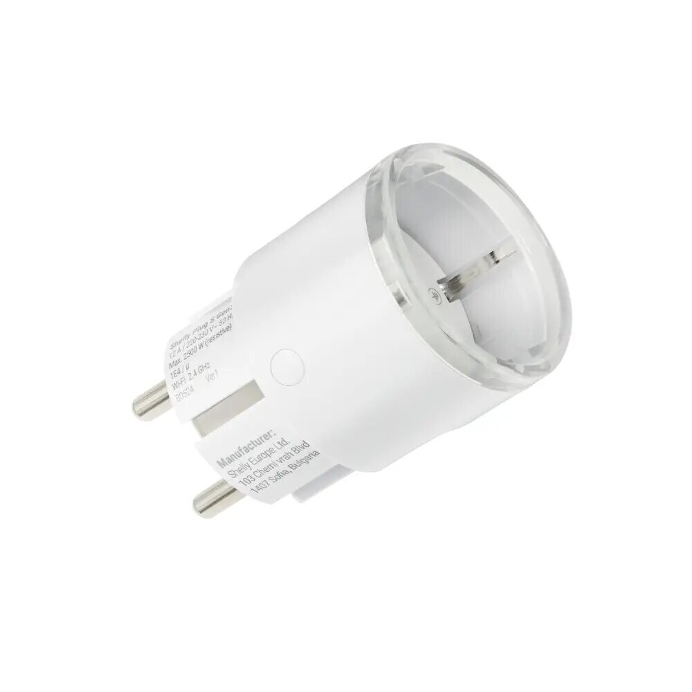 Shelly Plug S Gen3, hvid - Matter