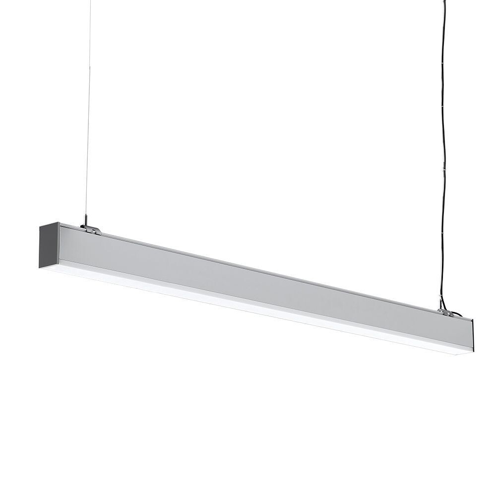 40W LED Linear suspension light 4000K silver UGR