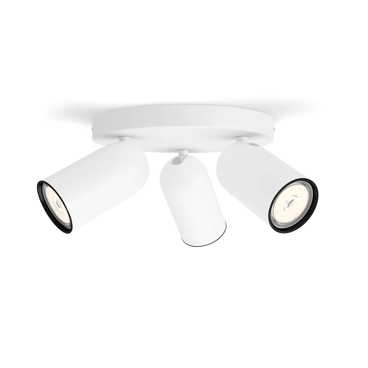 Pongee spotlight 3x gu10 hvid