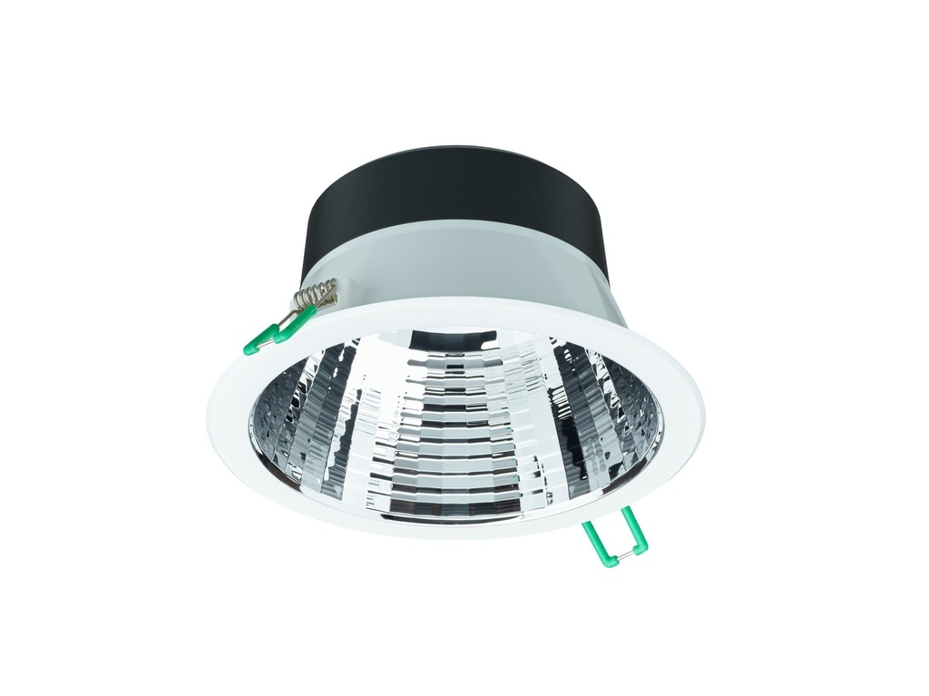 CoreLine Downlight gen5, 9.8W, D150mm, 1200lm, 4000K, UGR19, Fasetterad reflektor, IP20/54