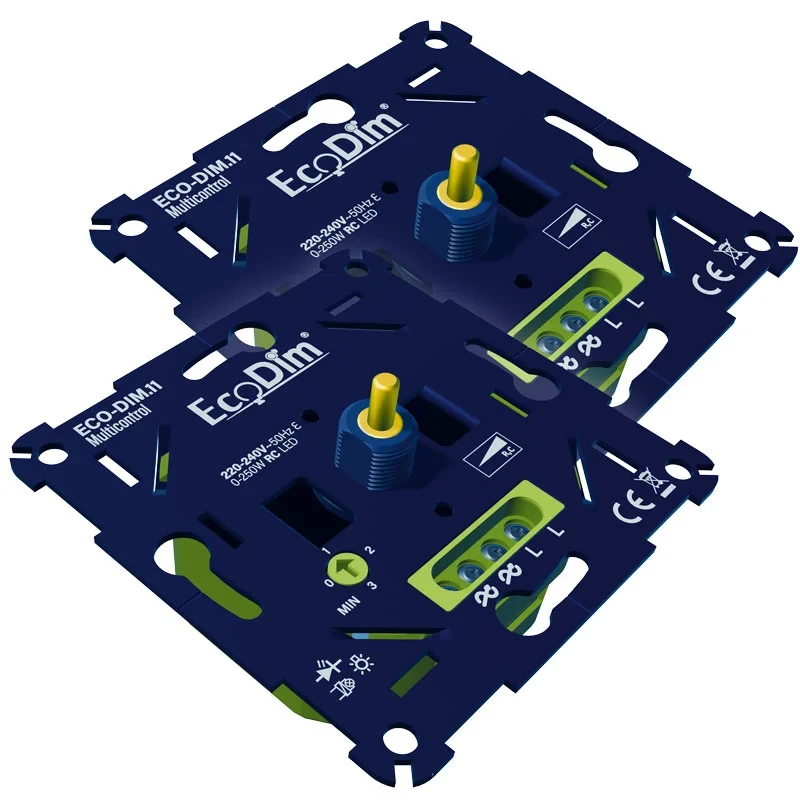 LED dimmer Ecodim Multicontrol 0-250W Duo pack