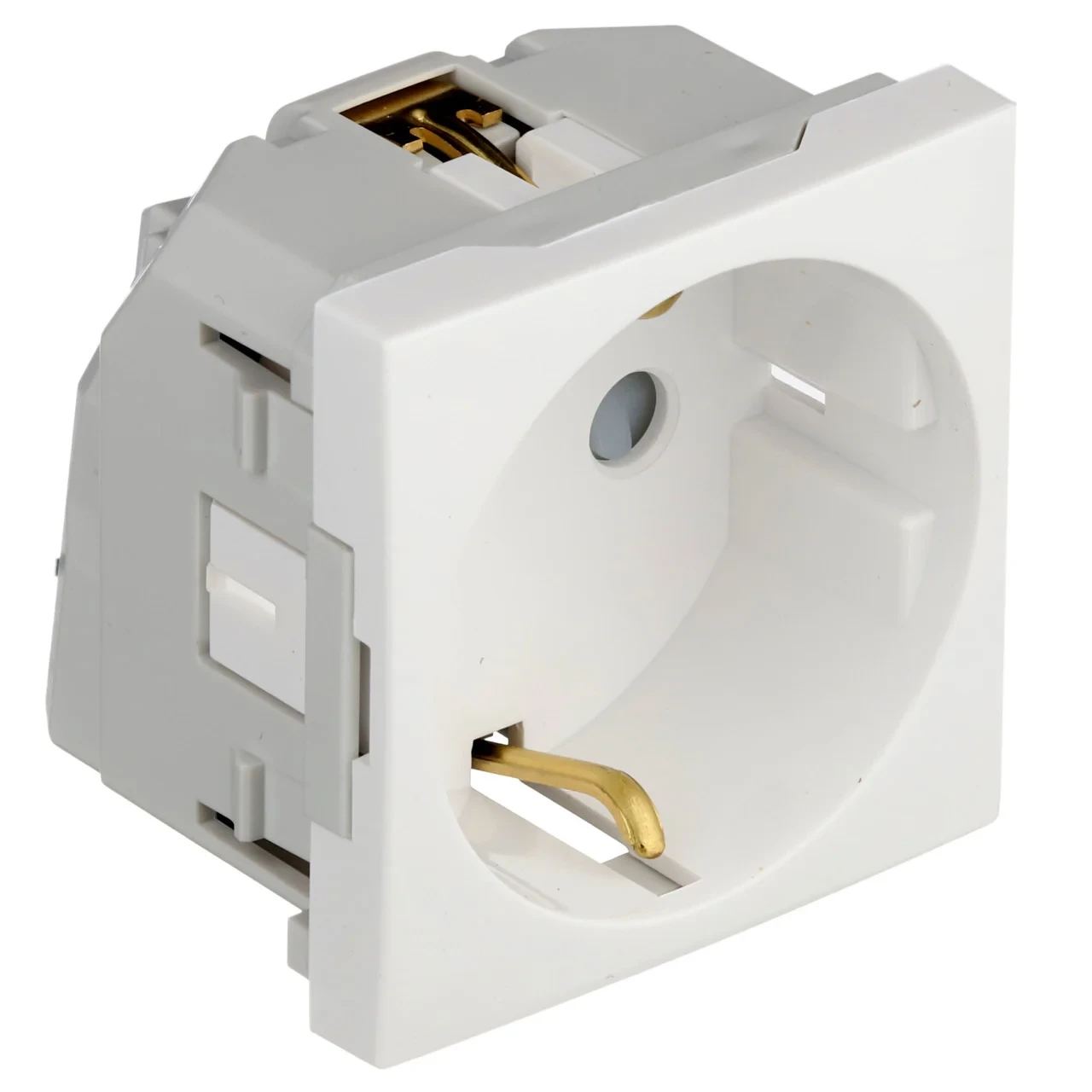 Efapel Q45 Power socket with protection 45129 SBR, white