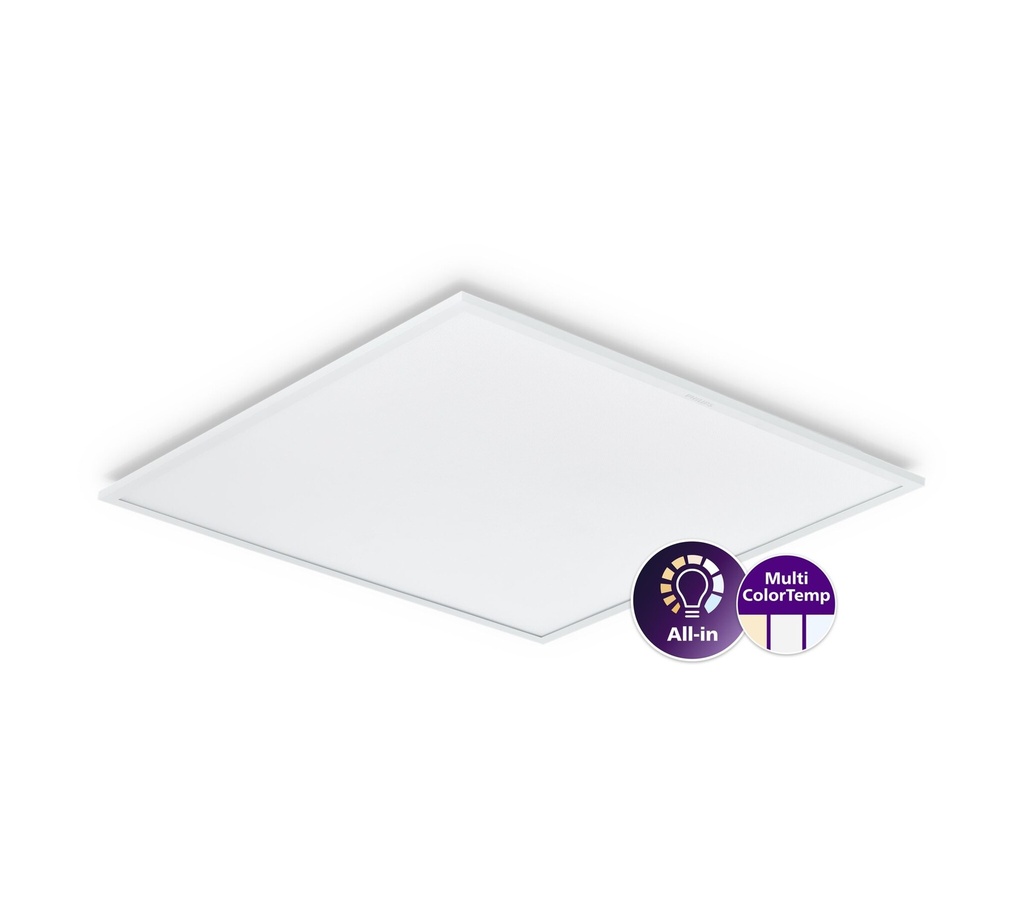 Ledinaire Panel, All-in, 28 W, 600x600 mm, VPC, 3400 lm, 3K/3,5K/4K, UGR19