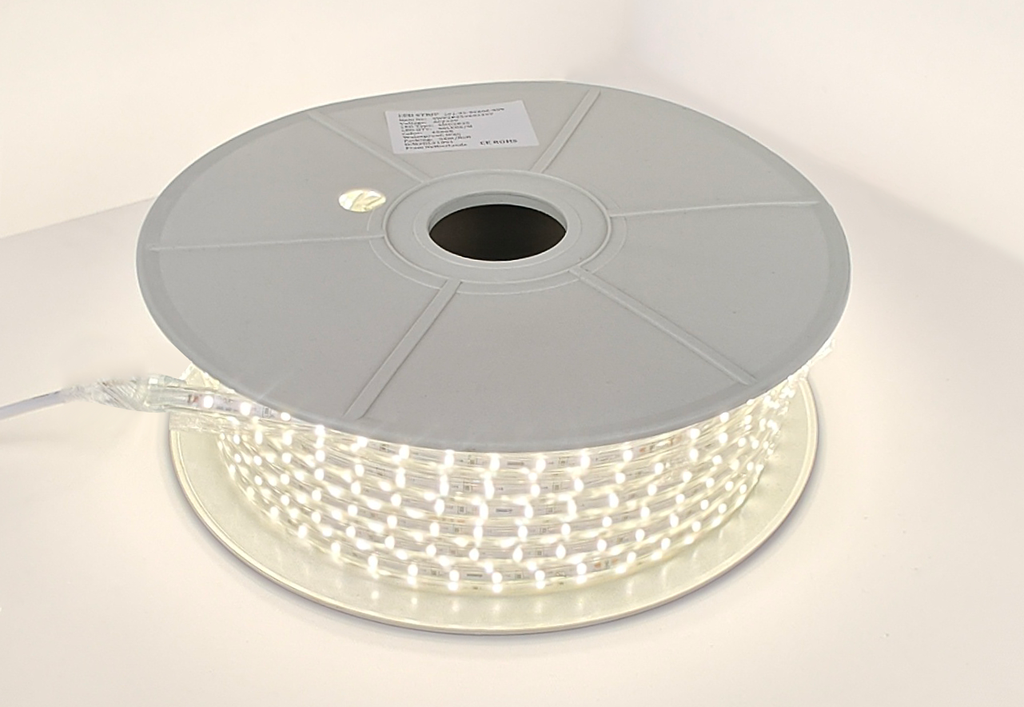 Outdoor LED Strip 230V SMD2835 6mm IP65 6000K 120 LED/m
