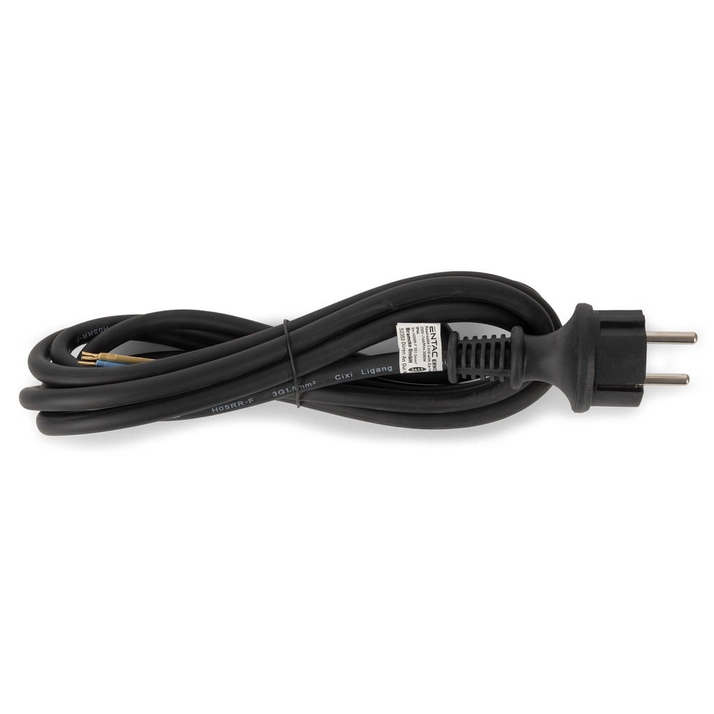 Power cable black 3 meters