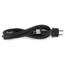 Power cable black 3 meters