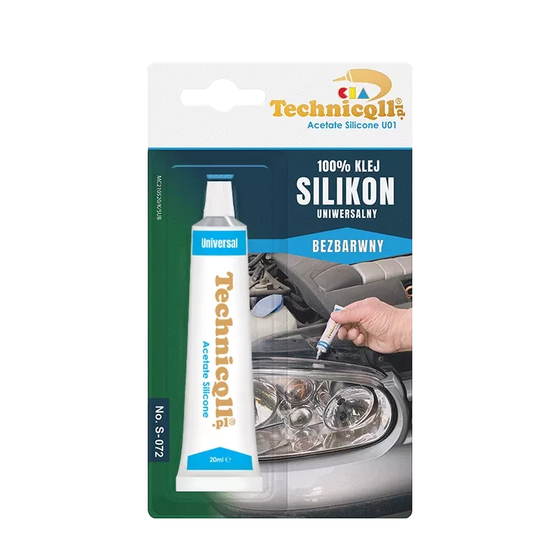 Universal silikone 20ml, Transparent