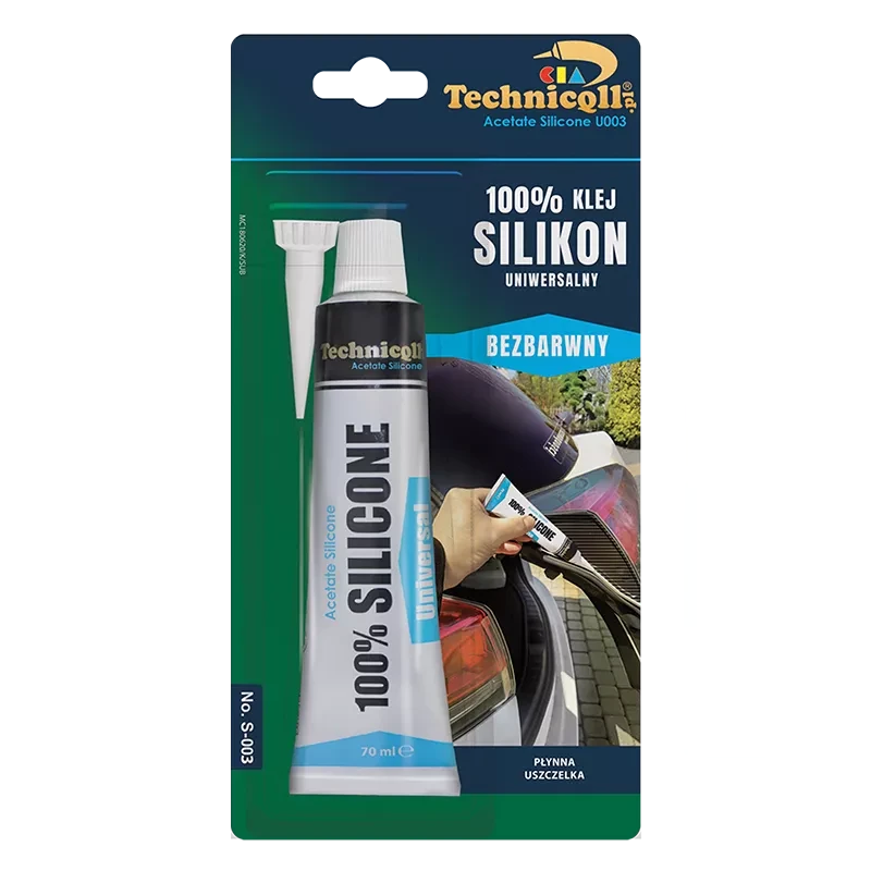 Universal silikone 70ml, Transparent