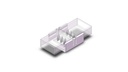 Strip-til-strips samling 3-benet 10 mm - passer til Plejd LST-01