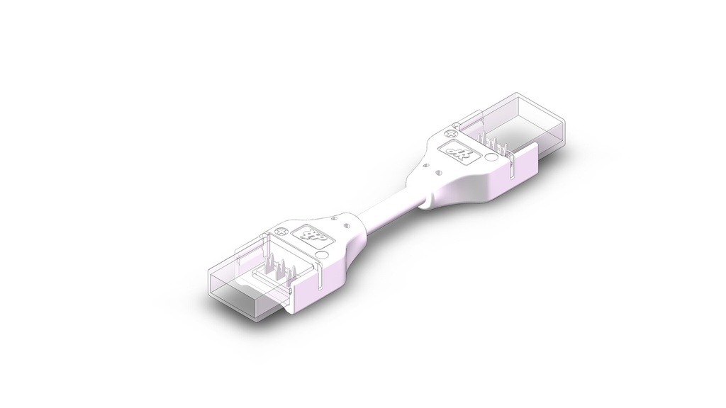 Strip to Strip Bridge 3pin 10mm - fits plejd LST-01