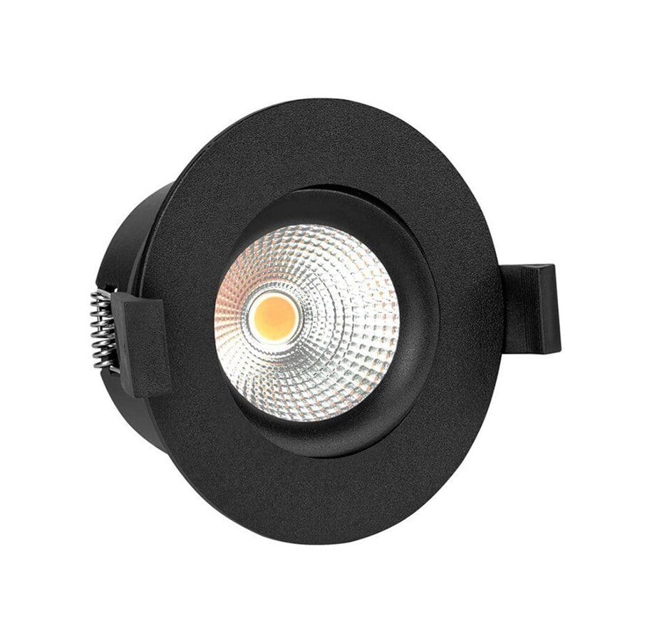 Shelly HiluX DS8 tilt 360 spot - 2200-6500K, CRI95, 600lm, Black IP44
