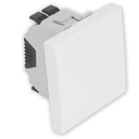 EFAPEL 45151 SBR Fjedrende Trykknap 2-modul Hvid