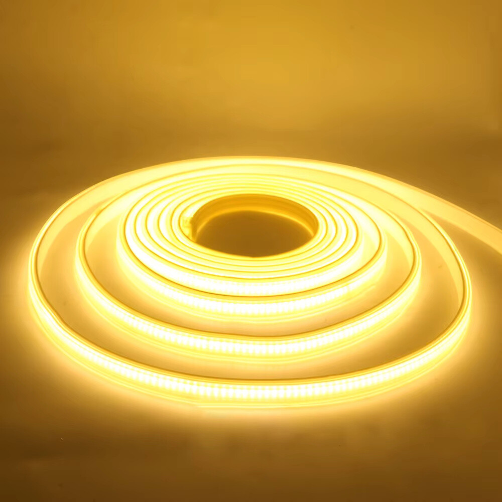 230V COB LED Bånd 3000K IP65 Varm Hvid