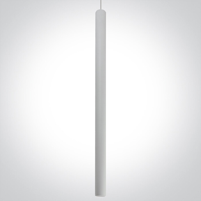 LED Cylinderpendel til Skinne Hvid 8W 3000K 36°