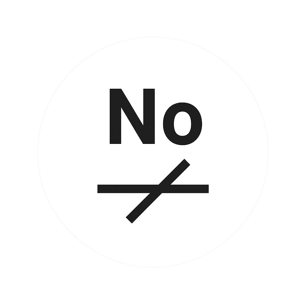 Diffuserlængde: Ingen diffuser