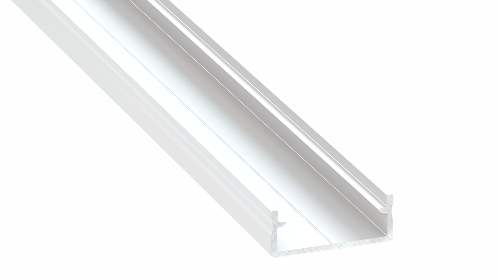 Profilfarve: DUAL white lacquered profile (RAL9016)