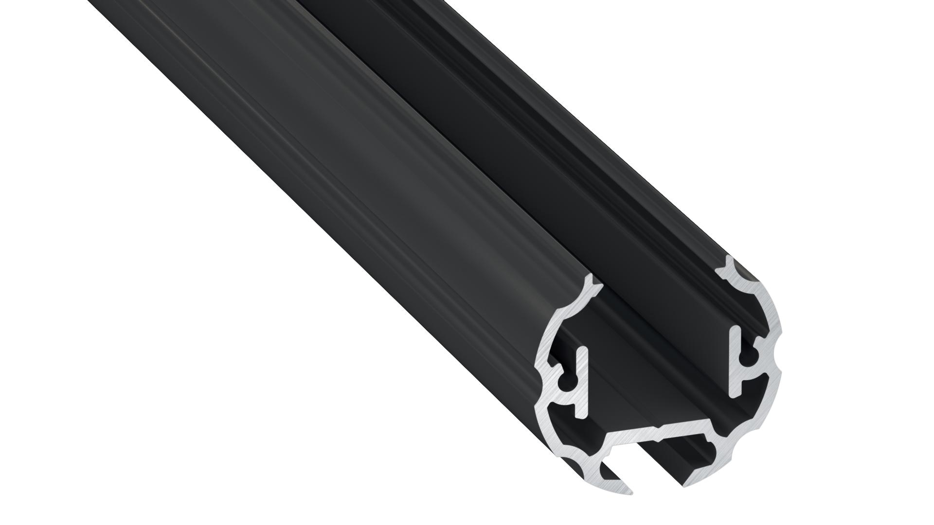 Profile Color: Cosmo anodized black
