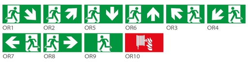[881102] Pictogram for Emergency Light OR