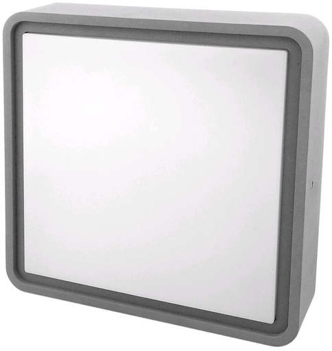 [911243] Avide Bulkhead lamp Merkur-S 12W 4000K gray IP54