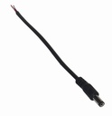 DC Tilslutningsstik Han - 2.1/5.5mm