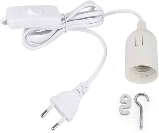 [030338] Lamp holder E27 with switch