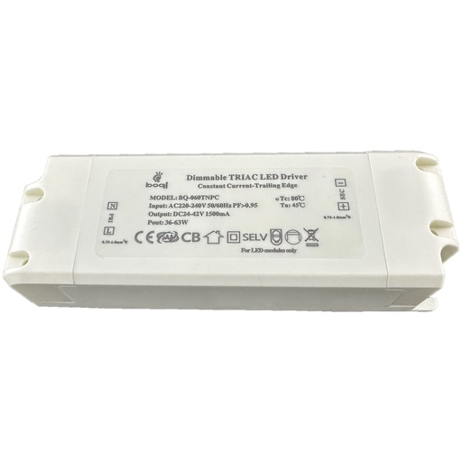 [030574] Dimmable led driver 60 watt triac