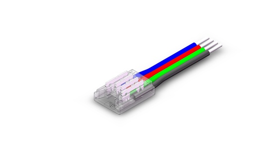 [032974] Strip to controller RGB SMD 4pin 8mm